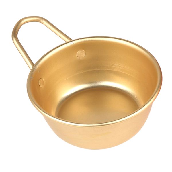 

2pcs korean traditional wine cup bowl camping makori soup ramen handles