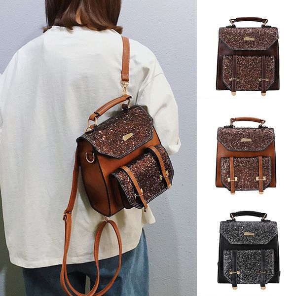 

женщины женская мода блестки crossbody посланника сумочка totes мешки плеча