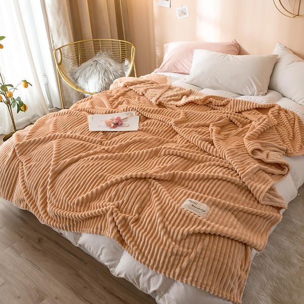 

winter warm throw summer nap thin air conditioning blanket home double coral velvet blanket flannel towel quilt knitted
