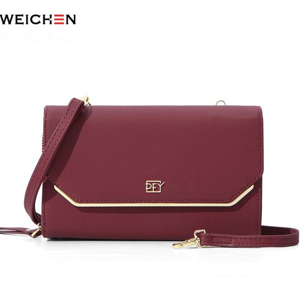 

weichen small shoulder bags women brand designer female clutch bag leather crossbody messenger bags women bolsa wallet clutch