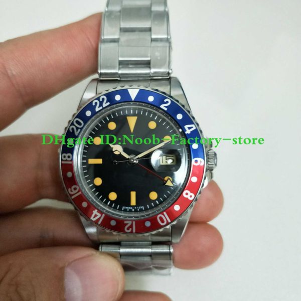 

BP Factory Best Edition R-GMT Ref 1675 2813 Механизм Vintage Урожай Автоматическое движение Сапфировое