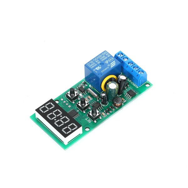 

yyt2s 7~27v dc/ac delay relay module timer relay control digital display delay module synchronizing with time zone circuit board