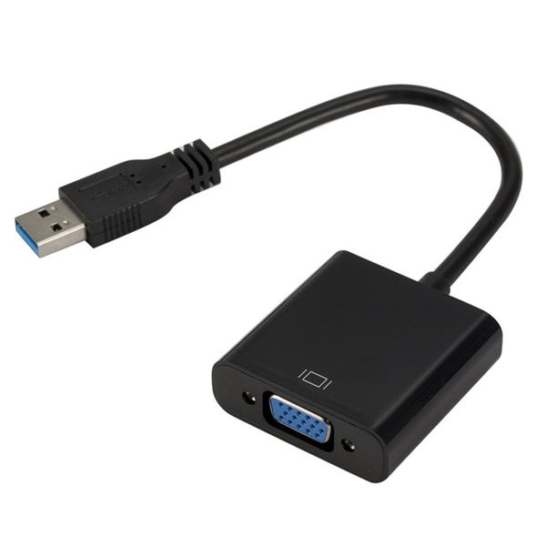 

usb для vga адаптер usb 2.0 / 3.0 vga внешняя видеокарта мультиэкрана конвертера для рабочего ноутбука pc monitor projector