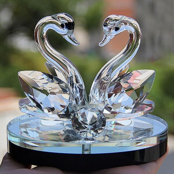 

творческий swan хрусталь рисунок папье орнамент decor коллекция гостиная desktop украшательства home decor