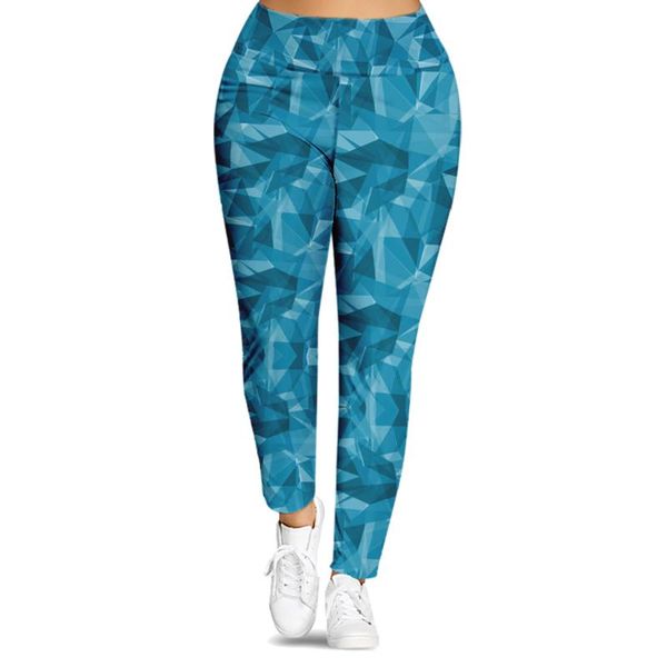 

women's leggings wipalo plus size 3d print floral denim workout legging pants slim push up trousers fitness 2021, Black