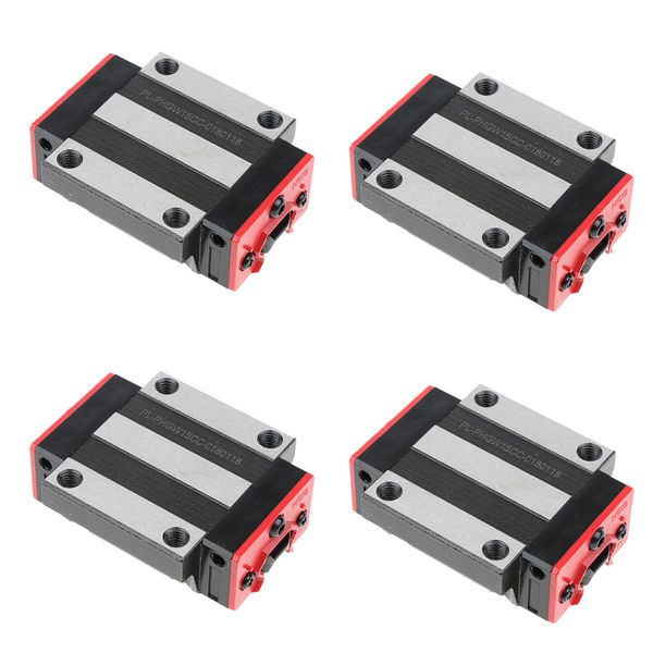 

hgh15 linear guide rail sliders, flange sliding block, 4pcs