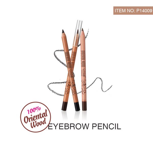 

menow merino p14009 hardwood eyebrow pencil waterproof durable sumi two colors