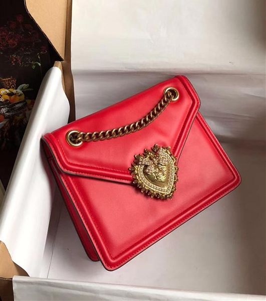 

2019 d new style irregularity embroidery thread heart-shaped women leather handbag single shoulder tote messenger layer sheepskin 26cm
