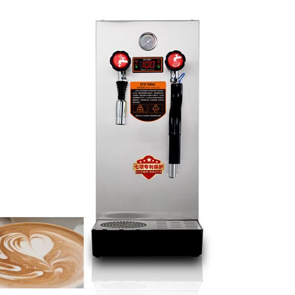 

commercial coffee machine stainless steel steam milk bubble espresso coffee maker coffee milk foam machine