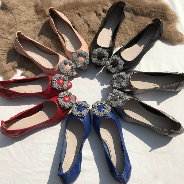 

plus size genuine leather flat shoes woman handmade leather loafers flexible spring casual shoes woman flats zapatos mujer, Black