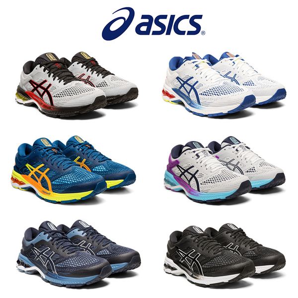 

2019 Asics Kayano 26 Спортивные мужские кроссовки Лучшее качество Черно-белые мужские спо