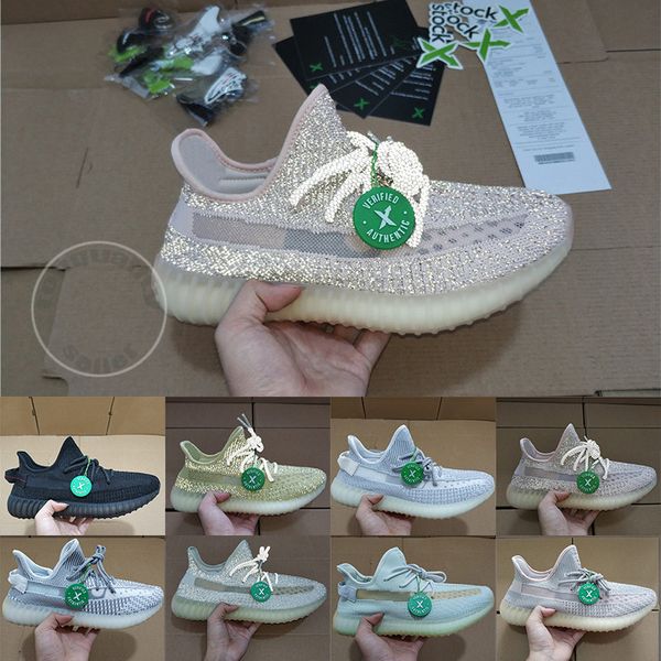 

2019 kanye west citrin running shoes for women mens reflective synth antlia static lundmark sports cloud white designer sneakers size 36-48