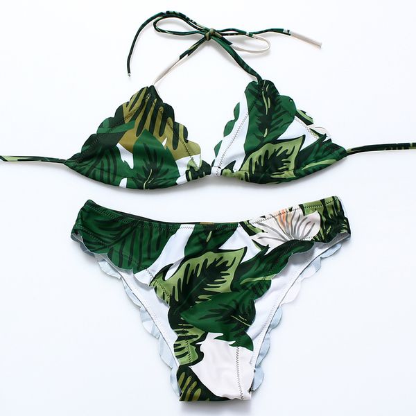 

2019 новый бикини женщин бикини набор сексуальные листья для веревки купальник пуш-ап купальники женские бикини бикини 2019 майо де бейн fem, White;black