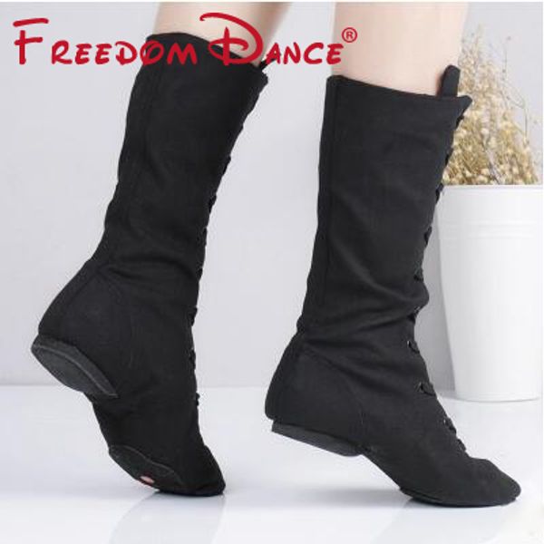 

quality cloth high jazz dance boot stage dance boots girls women performance shoes white red green training shoes hip-hop