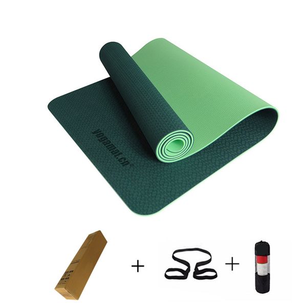 

tpe yoga mat esterilla yoga mat for fitness pilates 6mm 183*61*0.6 tasteless for beginners yoga-mats-fitness ing