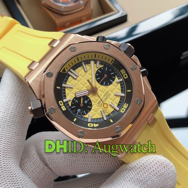 

sports luxury mens watches mechanical automatic multifunction movement wristwatch sapphire crystal 316l steel rubber strap 42mm wristwatches, Slivery;brown