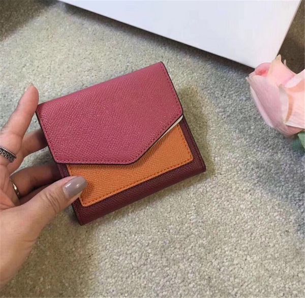 

designer luxury wallet leather standard wallets short //cfy2002223, Red;black