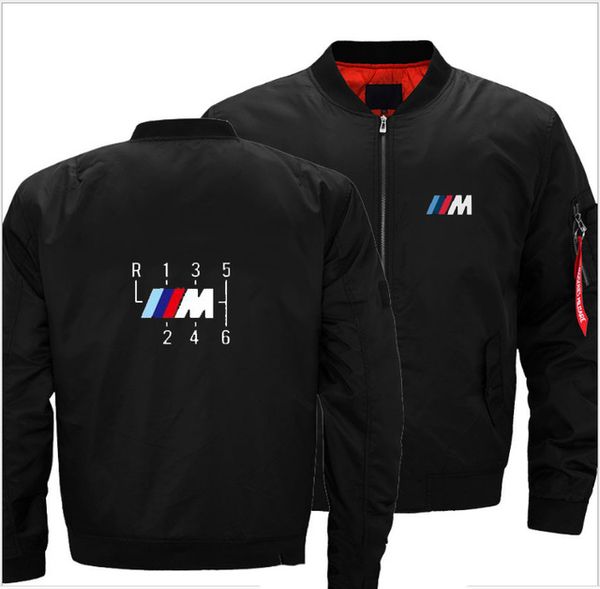 

новый мужской бомбардировщик куртка армия полет пилот куртки для m логотип печати водонепроницаемый пальто тонкий осень верхняя одежда челно, Black;brown