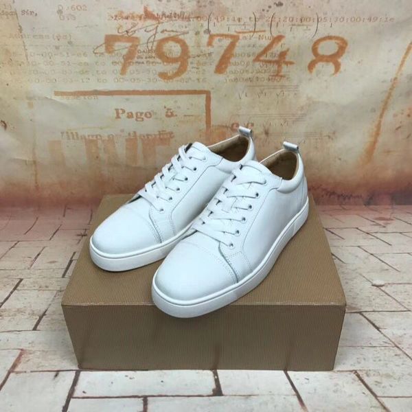 

elegant red bottom sneakers men women casual low junior red sole outdoor trainers daily skateboard walking party wedding dress, Black