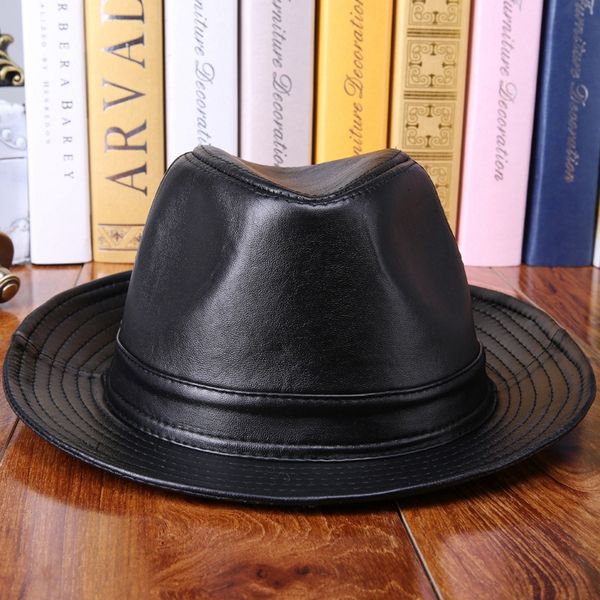 

2019 new women leather sheepskin big hat hats street cool hats suede fashion european style genuine leather caps beret man, Blue;gray