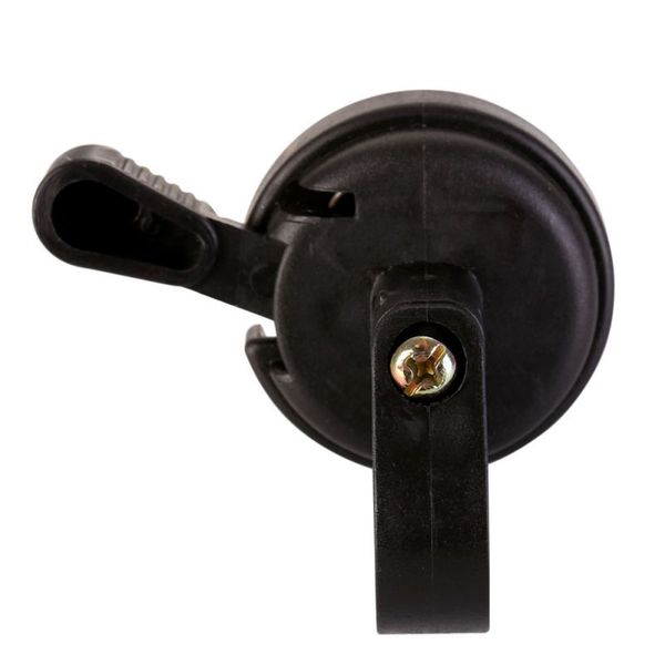 

black/white camping outdoor accessories aluminum mini bike bells suitable for folding bike mtb bicycle horn loud sound