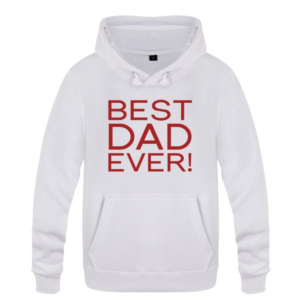 

dad ever funny fathers day gift hoodies men 2018 men's pullover fleece hooded sweatshirts, Black