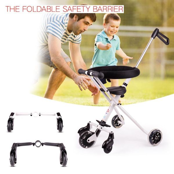 

citygirl prevent rollover aluminum assist wheel for kids three-wheel tricycle cart