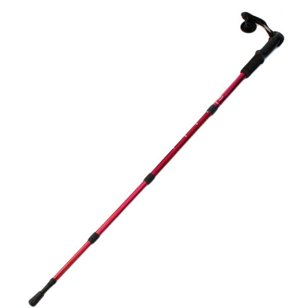 

противоударные трости trekking trail pole стики регулируемого cane 4-сортовой открытый старик выживание поул путешествия плетеного костыль t