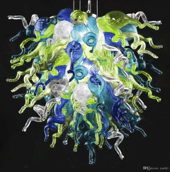

new 100 hand blown glass art chandelier light chihuly style italian style designed modern art murano glass chandelier