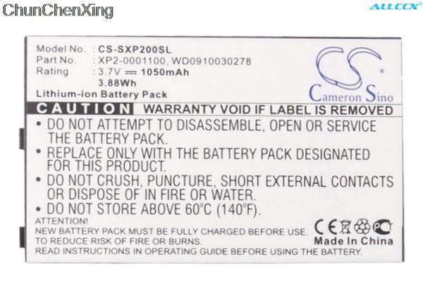 

cameron sino 1050mah аккумулятор wd0910030278, xp2 - 0001100 для socketmobile sonim xp2, xp2