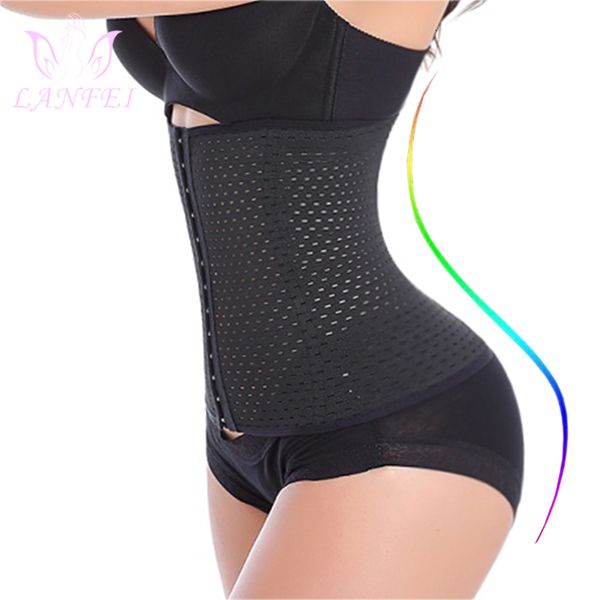 

strap lanfei modeling waist trainer body shaper for women waist support band slimming corset belts underwear girdle cincher
