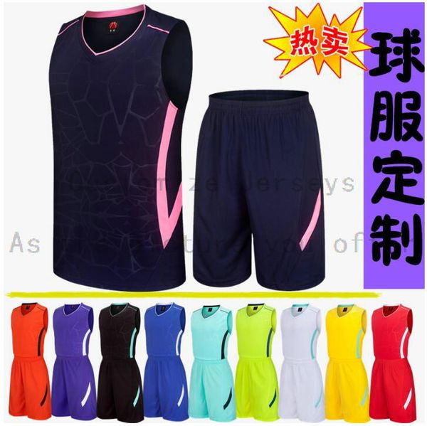 

custom any name any number men women lady youth kids boys basketball jerseys sport shirts as the pictures you offer b067, Black;red