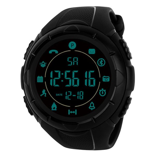 

digital wristwatches flagship rugged smart watches 33-month standby time 24h all-weather monitoring relogio clock sport watch, Slivery;brown