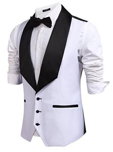 

and fine cool shawl lapel single breasted vests british style for men suitable for mens wedding dance dinner mens vest a12, Black