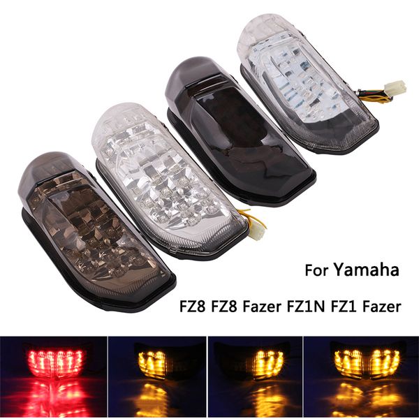 

led taillights for yamaha 10-13 fz8 fz8 fazer 06-12 fz1n 06-13 fz1 fazer motorcycle brake lamp turn signals lights beams plug-in