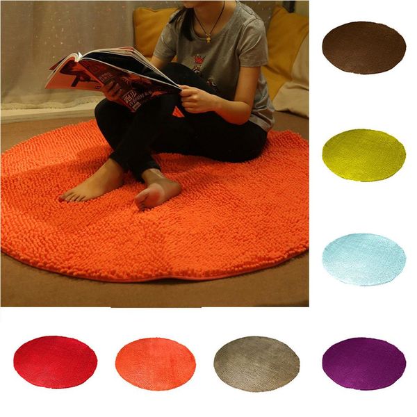 

non-slip super absorbent soft bathroom mats kitchen bath shaggy non-slip mat home decoration chenille carpet rug round