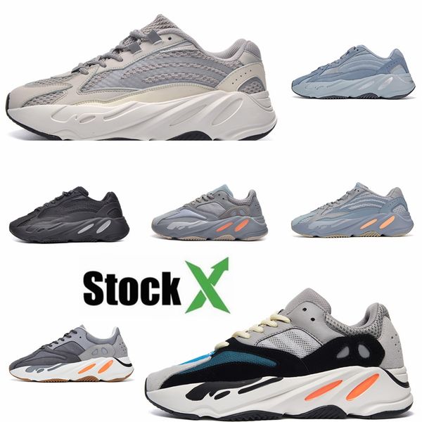 

2020 new color kanye west desert sage tail light linen running shoes big size 36-48 700 v2 hospital blue wave runner sneakers with sto#qa461