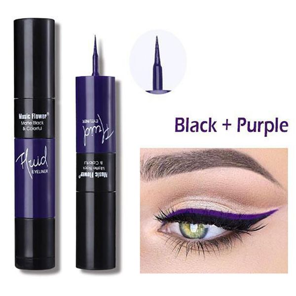 

eyeliner waterproof 2 in 1 easy finger tip eyeliner pencil makeup eye liner long-lasting makeup cosmetic #yl1