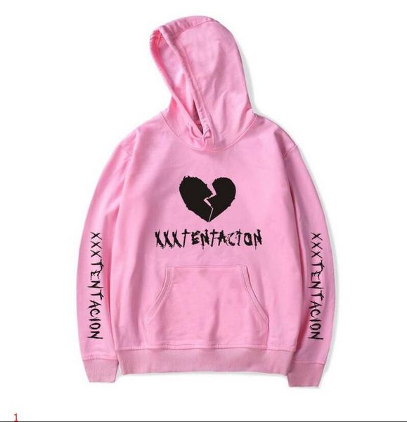 

mens designer hoodies terry jumpers fashion brand sweatshirts heart pattern for men women luxury hoodie winter #2p, Black