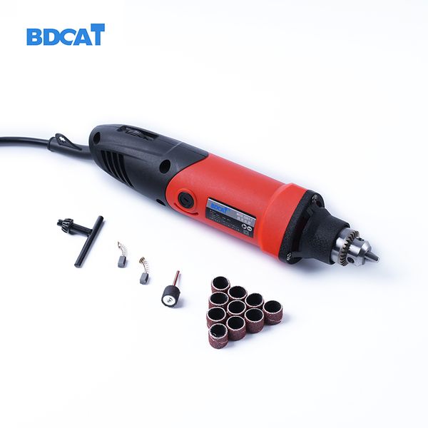 

bdcat 400вт ес plug мини электрическая дрель с 6 позиции с переменной скоростью dremel вращающихся инструментов мини шлифовальный станок инс