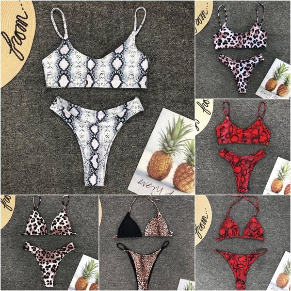 

конструктор бикини купальники для женщин купальник бикини купального костюма женщины сексуального leopard обернутого бикини set майо bain fe, White;black