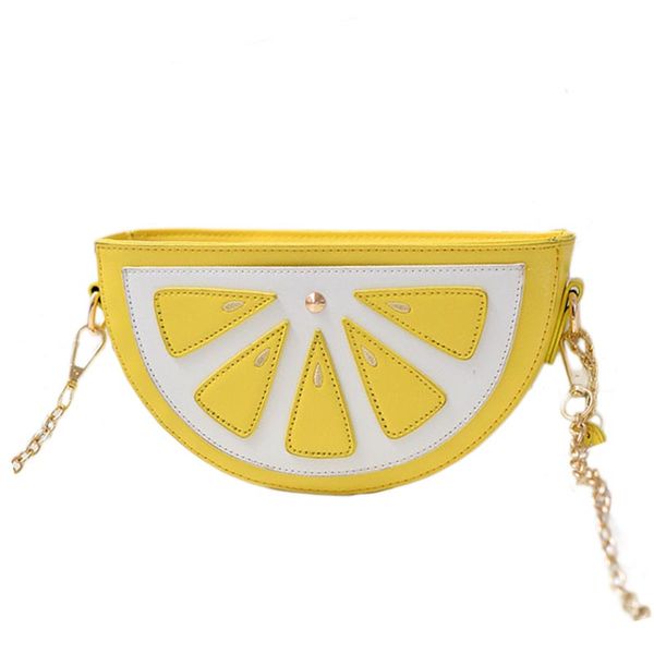 

fashion women handbags fruit bag watermelon orange bag pocket lemon shoulder bags cartoon crossbody bags