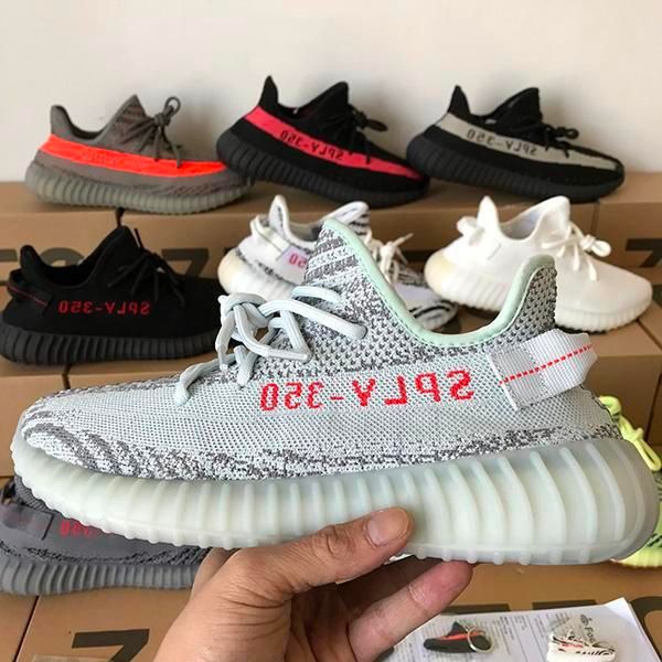 

350 v2 blue tint triple cream white black red e ame zebra butter bred emi frozen yellow tatic beluga v2 running hoe