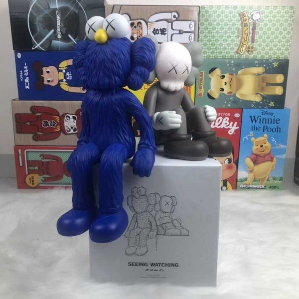 

10 inch kaws foot street art brian exquisite original fake art craft decoration pvc action collection model toy 25cm ifs limited doll