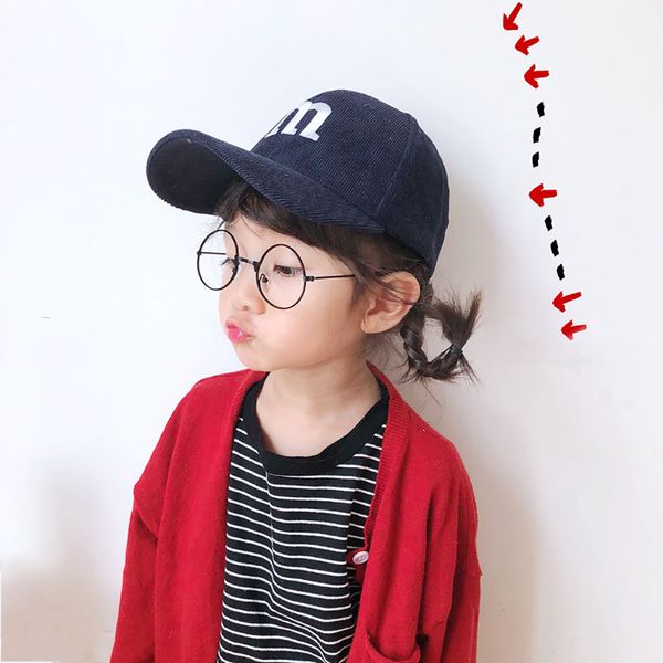 

fashion children caps adjustable hat letter baseball cap hat autumn and winter warm cap cotton casual beanies for men women hats, Blue;gray