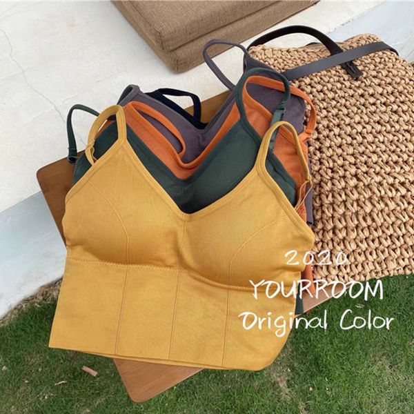 

2020 women's high street casual u type push up bra, White;black