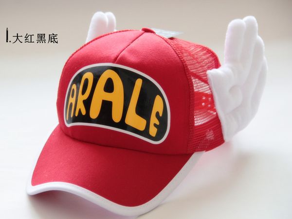 

cartoon classic angel wings baseball cap tennis cap a variety of colors can be selected sizes can be adjusted size package, Blue;gray