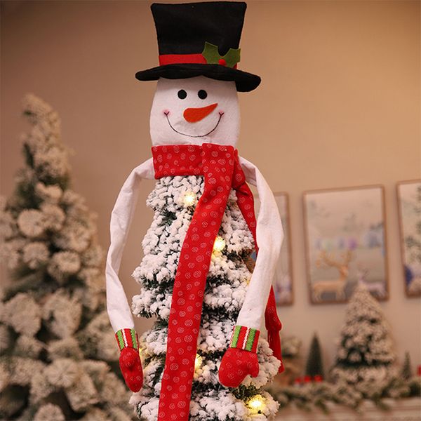 

soledi non-woven cartoon snowman tree er party celebration ornament lovely christmas tree ers gift festival xmas diy