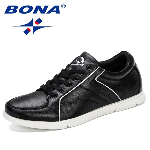 

bona 2019 new designer men walking shoes autumn comfort outdoor sports shoes male sneakers trendy jogging men comfortable