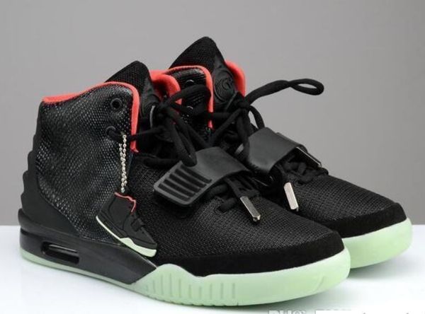 

Kanye West 2 SP Red October Classic High Quality Original Pack Dust Bag Men's Sneakers Kanye West 2 Glow Dark Outdoor Flat Sneakers